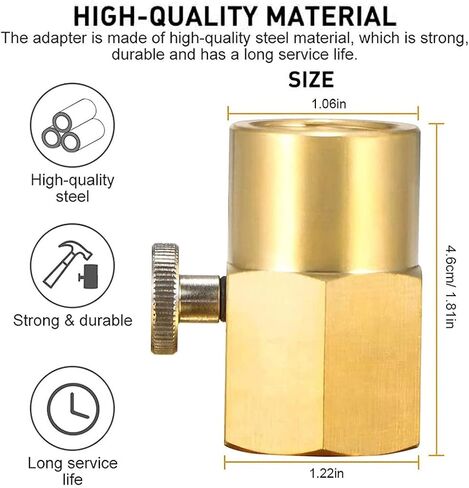 خراطيش اسطوانة ثاني أكسيد الكربون لزجاجة الصودا للاستخدام المنزلي، مجموعة وصلات إعادة تعبئة المحول، مجموعة الخيوط ملحقات بديلة لخزان ماكينة الصودا (W21.8-14 إلى TR21-4) in Kuwait