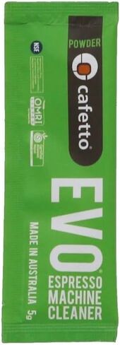 Cafetto Organic Espresso Machine Cleaner - EVO Sachet Pack - 18 x 5g in Kuwait