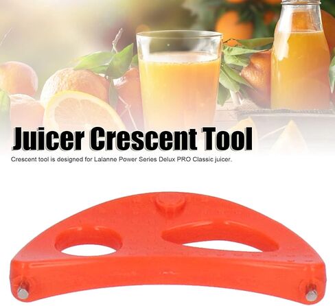 Crescent Tool for Jack Lalanne Power Series Delux PRO Classic Juicer Accessories(Orange ) Small Appliance Parts & Accessories (Orange) in Saudi Arabia