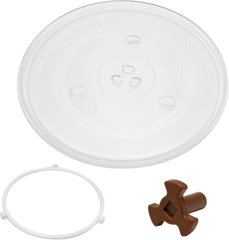 DUZFOREI 12.5-inch 315mm Glass Turntable Tray Microwave WB39X10002 Oven Plate Replacement for Maytag Frigidaire Hotpoint in Saudi Arabia