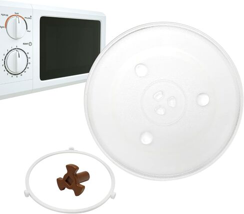 DUZFOREI 12.5-inch 315mm Glass Turntable Tray Microwave WB39X10002 Oven Plate Replacement for Maytag Frigidaire Hotpoint in Saudi Arabia
