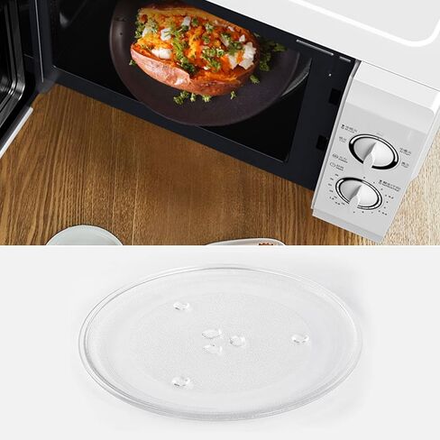 DUZFOREI 12.5-inch 315mm Glass Turntable Tray Microwave WB39X10002 Oven Plate Replacement for Maytag Frigidaire Hotpoint in Saudi Arabia