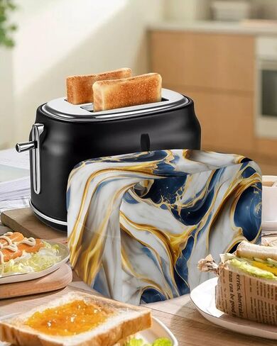 Fall Autumn Wheat 4 Slice Toaster Cover Small Appliance Cover Toaster Dustproof Fingerprint Protectors Machine Washable, Thanksgiving Harvest Barley Rustic Farmhouse in Kuwait