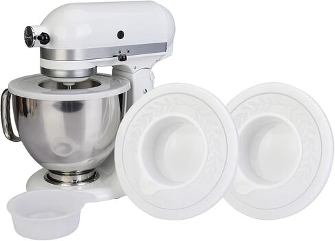 2 Pack Mixers Bowl Covers for KitchenAid 4.5-5 Quart Tilt-Head Stand Mixers Bowl Covers Lid in Saudi Arabia