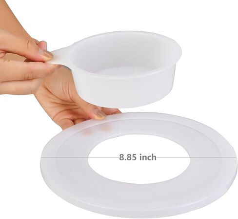 2 Pack Mixers Bowl Covers for KitchenAid 4.5-5 Quart Tilt-Head Stand Mixers Bowl Covers Lid in Saudi Arabia