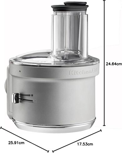 KitchenAid KSM2FPA Food Processor Attachment, Dicing Kit, Silver in Saudi Arabia
