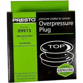 Presto 09915 Pressure Cooker & Canner Over Pressure Plug in Saudi Arabia