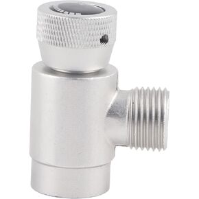 محول إعادة تعبئة Jerss Co2 Cga320 الكل في واحد طقم موصل أجزاء محول موصل محول موصل فضي لمفك البراغي مجموعة رأس الرذاذ المنبثقة in Kuwait