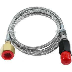 CO2 Refill Adapter Hose CGA320 to TR21-4 with Gauge & Dual Valves for Soda in Saudi Arabia