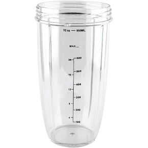 Replacement Parts Cups,Compatible with NutriBullet Blender 600W and 900W (1 18oz cup) in Saudi Arabia