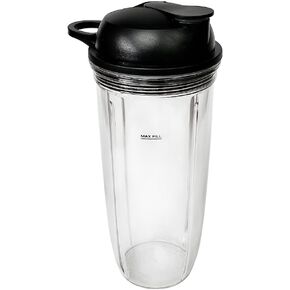 كوب قطع غيار Veterger مع غطاء To-Go، متوافق مع مجموعة خلاط NutriBullet وNutriBullet Pro 1000 وNutriBullet Select 2.0 (24oz) in Kuwait