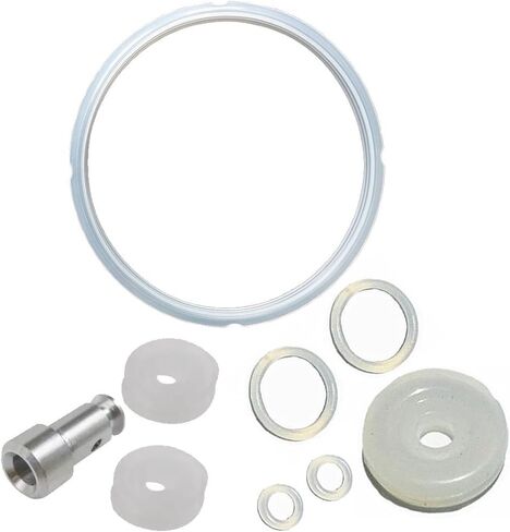 TamBee Silicone Sealing Ring Clear Pressure Cookers Gaskets Universal Replacement Floater and Sealer for 8 Quart Power Pressure Cookers Replacement Parts Set of 9 in Kuwait