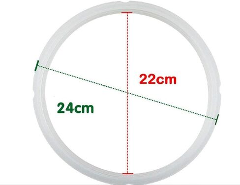 "1 GJS Gourmet Rubber Gasket (Sealing Ring) Compatible With 4 Quart Cook's Essentials Electric Pressure Cooker (1, 4 Quart)". This gasket is not created or sold by Cook's Essentials. in Kuwait
