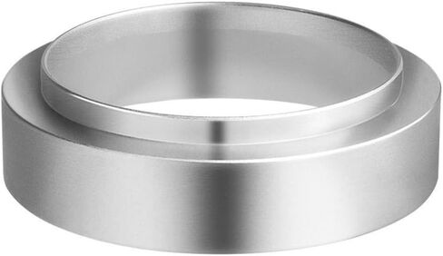 53mm Espresso Dosing Funnel, Espresso Coffee Dosing Ring Powder Dispenser Coffee Portafilter Funnel Doser Espresso Tool Espresso Machine Accessories for Home Kitchen Office(Black) in Saudi Arabia