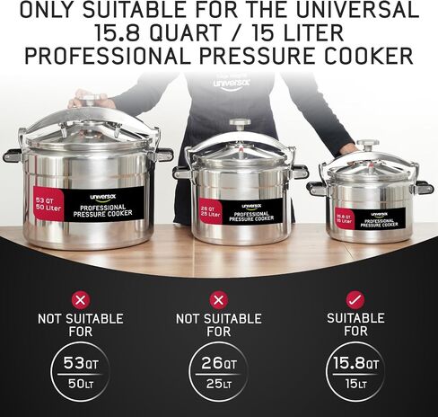 Universal Professional Pressure Cooker Replacement Accessories (53Qt / 53 L Gasket) in Saudi Arabia