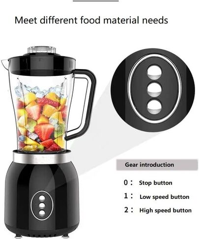 600W 4-in-1 Multifunctional Food Processor,Countertop Smoothies Blenders with Filter cup,Meat Grinder,Baby Food Maker,Coffee Grain Grinder for Shakes and Smoothies,Mixer Grinder for Meat,Vegetables,Fruits,Beans ,Ice Crusher 6 Blades 61OZ 1.8L in Saudi Arabia