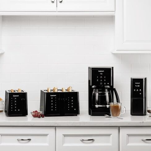 Cuisinart CPT-T20 محمصة خبز تعمل باللمس بشريحتين، 1.5 أونصة، أسود in Saudi Arabia