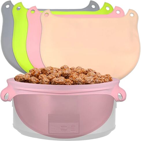 EANLOLY 4 عبوات من بطانات الطبخ البطيء السيليكون، بطانات وعاء الفخار مانعة للتسرب وسهلة التنظيف، بطانات أكياس سيليكون قابلة لإعادة الاستخدام تناسب 6-8 كوارت وعاء بيضاوي أو مستدير in Kuwait