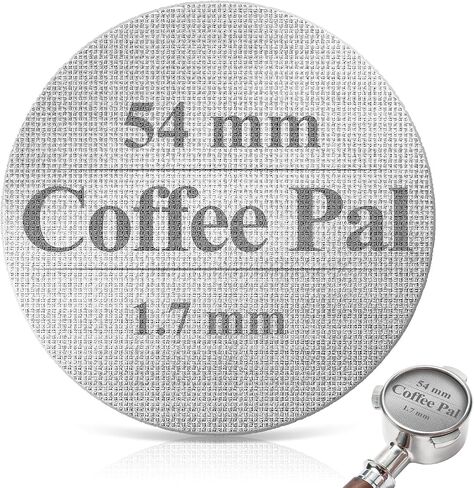 51mm Puck Screen, Espresso Filter Screen for 51mm Portafilter Basket, Lower Shower Screen - 1.7mm Thickness 150μm Mesh - 316 Stainless Steel in Saudi Arabia