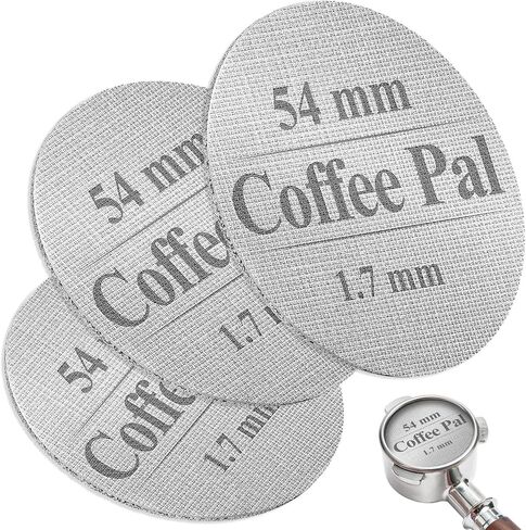 51mm Puck Screen, Espresso Filter Screen for 51mm Portafilter Basket, Lower Shower Screen - 1.7mm Thickness 150μm Mesh - 316 Stainless Steel in Saudi Arabia