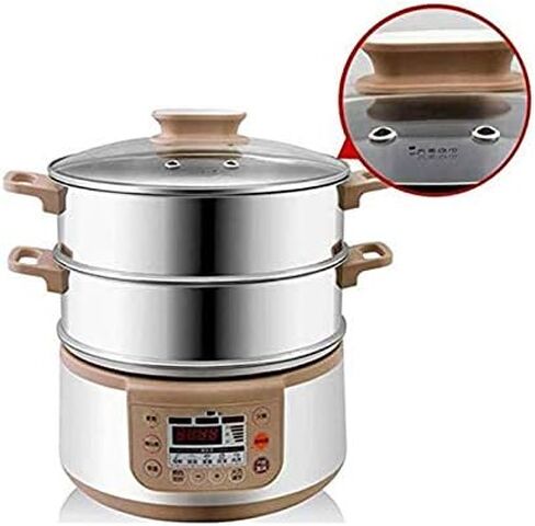 DOUBAO غلايات كهربائية متعددة الوظائف 3-Layer جهاز طهي البيض السريع باخرة البيض صياد المرجل سعة صينية قابلة للإزالة in Saudi Arabia
