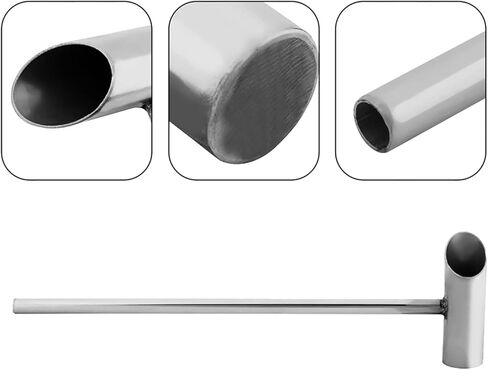 Safe Stainless Steel Sugar Spoon, Candy Machine Spare Parts, 29cm 11.6in Cotton Candy Scoop, Sugar Cotton Candy Floss Machines Professional Tool Accessories in Kuwait