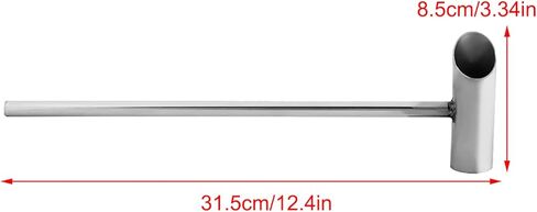 Safe Stainless Steel Sugar Spoon, Candy Machine Spare Parts, 29cm 11.6in Cotton Candy Scoop, Sugar Cotton Candy Floss Machines Professional Tool Accessories in Kuwait