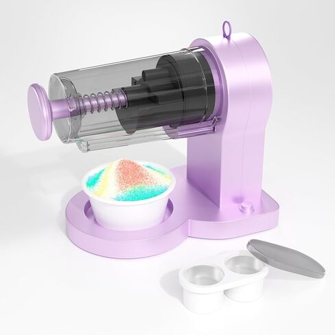 Shaved Ice Machine Snow Cone Machine, Electric Ice Shaver with Ice Tray for Smoothies Slushy Snow Cone and More in Kuwait