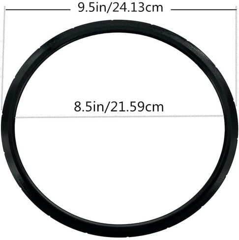 حلقة اغلاق وحشية وقابس الضغط الزائد من سيجيلي 09936 (مجموعتان في كل عبوة) متوافقة مع موديلات بريستو المختلفة سعة 6 كوارت بديلة 09936 09904 و50295 in Kuwait