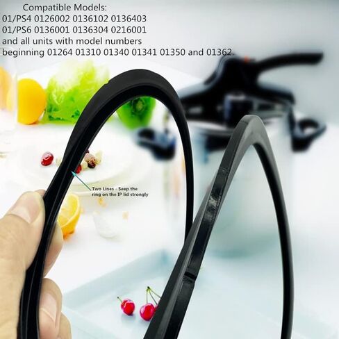 حلقة اغلاق وحشية وقابس الضغط الزائد من سيجيلي 09936 (مجموعتان في كل عبوة) متوافقة مع موديلات بريستو المختلفة سعة 6 كوارت بديلة 09936 09904 و50295 in Kuwait