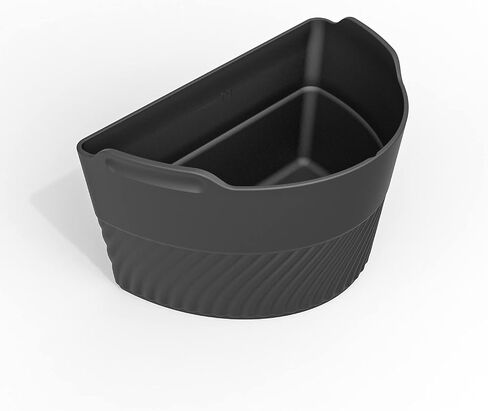 Reusable Slow Cooker Divider Crock pot divider silicon insert Foldable 3-8 Quart Silicone Slow Cooker liners Slow Cooker Liners Blue+Grey in Saudi Arabia