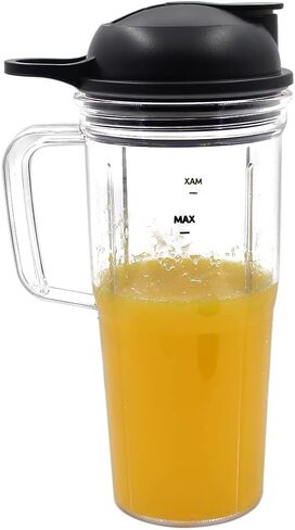كوب قطع غيار Anbige مع غطاء، متوافق مع مجموعة خلاط NutriBullet NutriBullet Pro 1000 وNutriBullet Select (18oz) in Kuwait