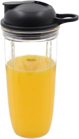 Replacement Parts cup with lid,Compatible with NutriBullet Blender Combo NutriBullet Pro 1000 and NutriBullet Select (18oz) in Kuwait
