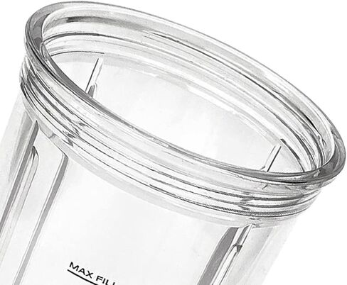 Replacement parts cup with To-Go Lid,Compatible with NutriBullet Blender Combo, NutriBullet Pro 1000 and NutriBullet Select 2.0 (18oz) in Kuwait