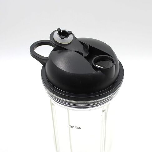 Replacement parts cup with To-Go Lid,Compatible with NutriBullet Blender Combo, NutriBullet Pro 1000 and NutriBullet Select 2.0 (18oz) in Kuwait