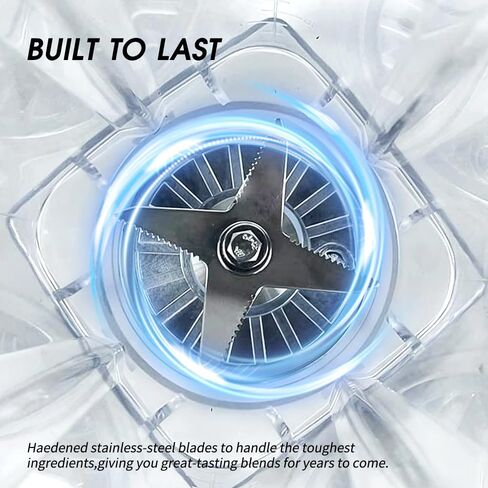 إبريق خلاط OffrySesen سعة 64 أونصة مع شفرة وغطاء، متوافق مع كوب فيتامين A2300 A2500 A3500 VM0101E VM0102 VM0103 VM0158 ملحقات قطع غيار كوب حاوية الخلاط in Saudi Arabia