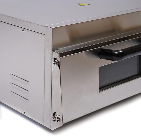 فرن البيتزا الكهربائية كونترتوب صانع البيتزا سطح واحد التجاري الفولاذ المقاوم للصدأ محمصة للاستخدام المنزلي مطعم 1500 واط in Kuwait