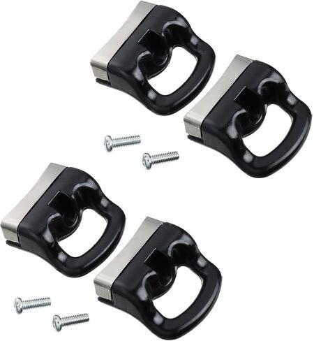 HomeSoGood 4Pcs Universal Pot Handles with Screws Single Hole Pressure Cooker Ear Pan Short Side Handle Grip Replacement for Kitchen Steamer Sauce Pot in Saudi Arabia