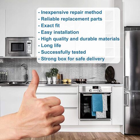 HQRP 12 بوصة / 30.5 سم صينية زجاجية قابلة للدوران متوافقة مع Maytag Kenmore Amana, Sears, LG, Whirlpool وGrete Gotye Microwave Oven Cooking Plate 12 بوصة 305 مم in Kuwait