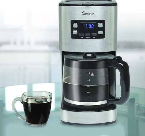 ماكينة صنع القهوة كابريسو 434.05 سعة 12 كوب SG300، ستانلس ستيل in Kuwait
