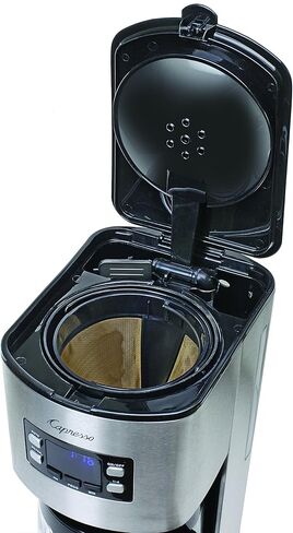 ماكينة صنع القهوة كابريسو 434.05 سعة 12 كوب SG300، ستانلس ستيل in Kuwait