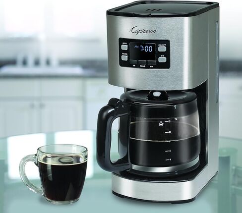 ماكينة صنع القهوة كابريسو 434.05 سعة 12 كوب SG300، ستانلس ستيل in Kuwait