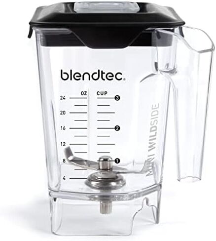 Blendtec WildSide+ 3 Quart Jar (90 oz), Five Sided, Professional/Commercial Grade Blender Jar, Soft Lid, BPA-free in Kuwait
