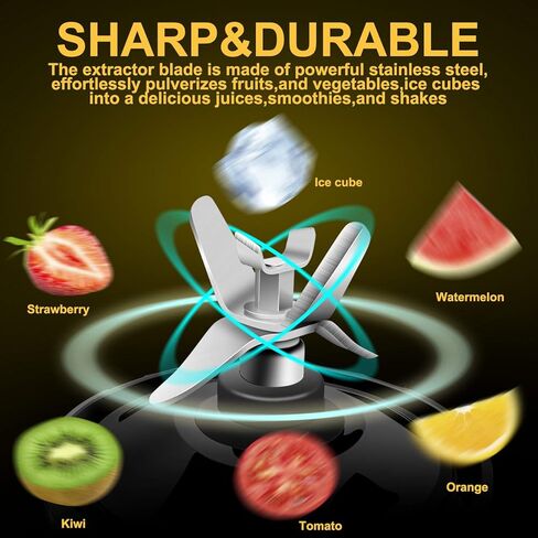 7 زعانف استبدال شفرات النينجا، قطع تبديل خلاط نوتري نينجا نوتر، اكسسوارات شفرة مستخرج احترافي لـ 32 أوقية 24oz 2oz كأس Ninja Blender Auto iQ BL450-30 BL482-30 BL487 BL480D-30 BL486CO in Kuwait