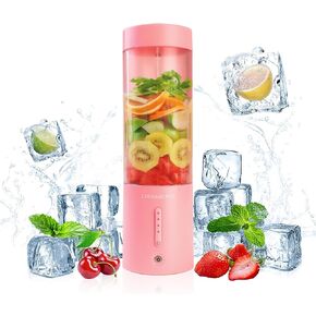 خلاط محمول للمخفوقات والسموذي، خلاطات بحجم شخصي مع كوب خلاط 16 اونصة، خلاط صغير قابل لاعادة الشحن، عصارة محمولة in Kuwait