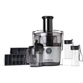 NutriBullet Juicer Pro Centrifugal Juicer Machine for Fruit, Vegetables, and Food Prep, 27 Ounces/1.5 Liters, 1000 Watts, Silver, NBJ50200 in Saudi Arabia