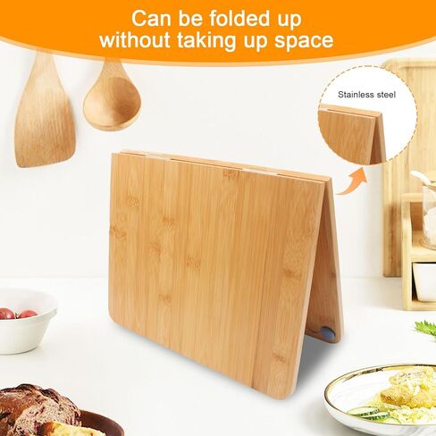 منزلقات قابلة للطي من الخيزران لأجهزة المطبخ الصغيرة - حصيرة منزلقة مضادة لآلة إسبرسو بريفيل باريستا، خلاط حامل، مقلاة هوائية، صينية منزلقة أسفل الخزانة لسطح الطاولة (كبير، 18.9 بوصة طول × 12.2 بوصة عرض) in Kuwait