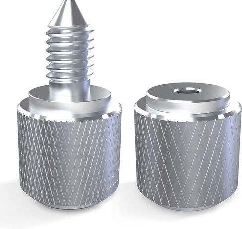 أداة تبديل لمسمار الإبهام ومقبض التحكم في السرعة من ينش، مصنوعة من الألومنيوم لخلاط حامل رفع وعاء كيتشين ايد، فضي ساطع in Kuwait