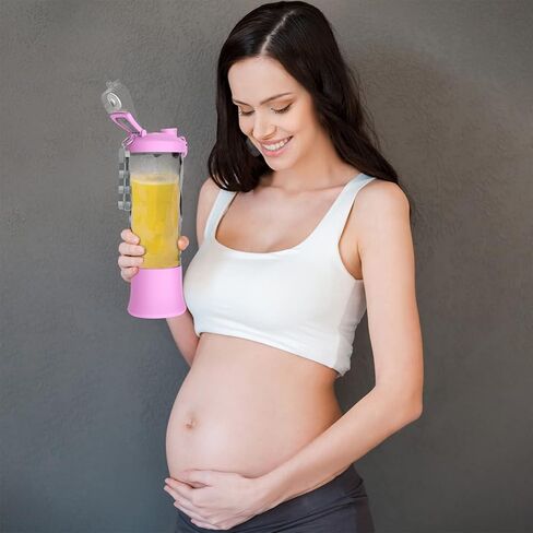 خلاط محمول، خلاط بحجم شخصي للمخفوقات والعصائر مع 6 شفرات، خلاط صغير 20 اونصة، خلاط صغير قابل لاعادة الشحن بمنفذ USB للمطبخ وصالة الالعاب الرياضية والسفر والمكتب in Kuwait