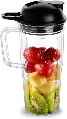Replacement Parts cup with To-Go Lid ，Compatible with NutriBullet Blender Combo NutriBullet Pro 1000 and NutriBullet Select 2.0 (32oz) in Kuwait